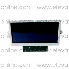 TAA5900BM33- DISPLAY LCD OTIS EQUIPADO 16 SEGMENTOS AZUL 