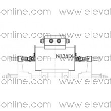 KIT ELECTROMAGNET SCHINDLER SW2-14D N135DL (220V overdrive)