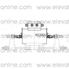 KIT ELECTROMAGNET SCHINDLER SW3-14D N135DL (220V overdrive)