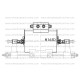 KIT ELECTROMAGNET SCHINDLER SW3-16D N165D (220V overdrive)